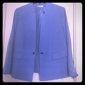 Size 16 Kasper Ladies Light Blue Suit Jacket